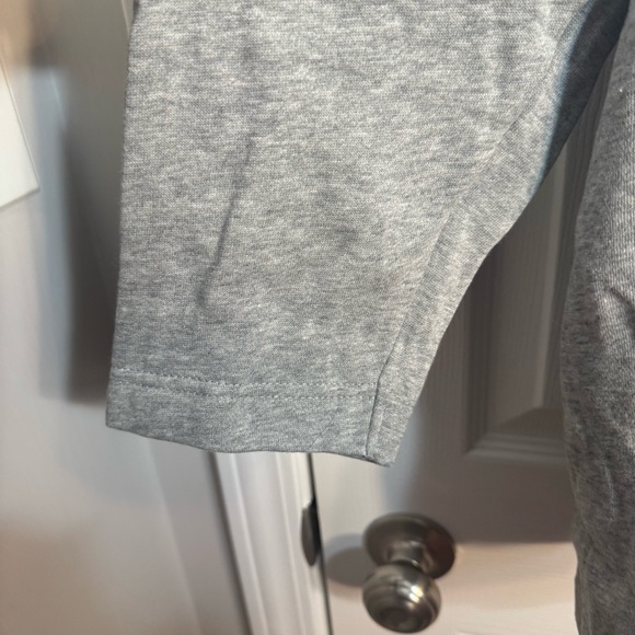 NWOT. Denim & Co. women's 3X gray long sleeve button v-neck sweater cardigan - Picture 7 of 11